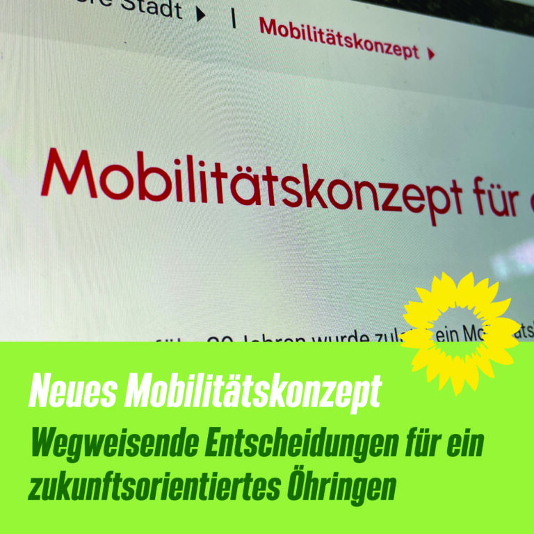 Nachhaltiges Mobilitätskonzept für Öhringen